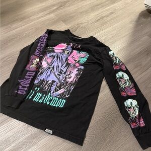 Broken Promises Graphic Long Sleeve Shirt